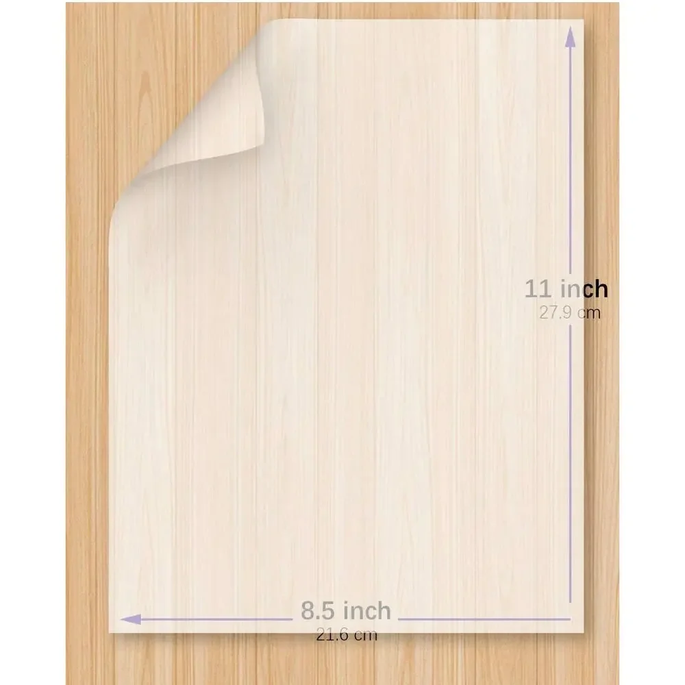 Dowsabel Translucent Vellum Paper 50 Sheets 8.5x11 100 GSM Heavyweight